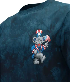 Outlet Wave that Flag Chest T-Shirt T-Shirt | Grateful Dead