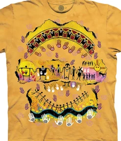 Online We Are All Related Classic Cotton T-Shirt T-Shirt | Native American