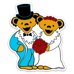 Sale Wedding Bears Sticker Grateful Dead | Classic