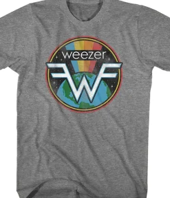 Fashion Weezer Space Weez Grey T-Shirt T-Shirt | Weezer