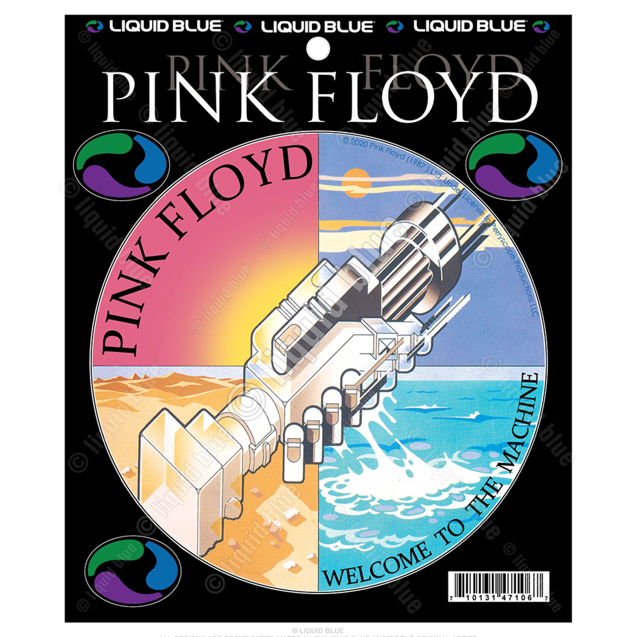 Sale Welcome To The Machine Sticker Pink Floyd