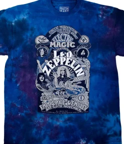 Clearance Wembley 71 Tie-Dye T-Shirt T-Shirt | Led Zeppelin