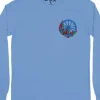 Outlet Wheel & Roses Chest Long Sleeve T-Shirt Long Sleeve | Grateful Dead