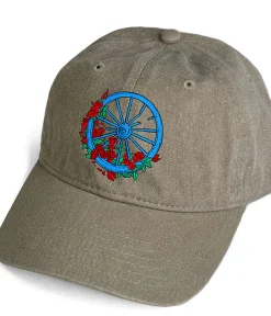Clearance Wheel and Roses Hat Hats | Grateful Dead