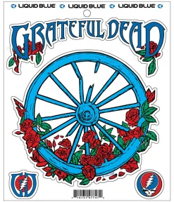 Sale Wheel and Roses Multi Sticker Grateful Dead | Classic