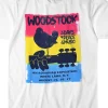 Hot White Lake White Athletic T-Shirt T-Shirt | Woodstock