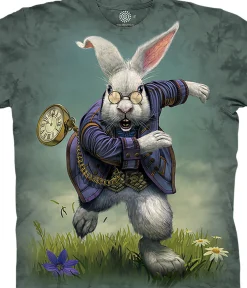 Hot White Rabbit Classic Cotton T-Shirt T-Shirt | Other Mythical Creatures