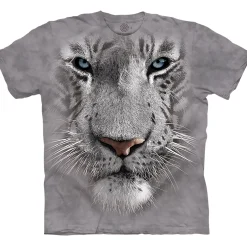 Best White Tiger Face Kids' T-Shirt Kids Youth | Wild Animals