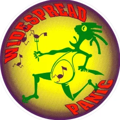Best Widespread Note Eater Sticker Widespread Panic
