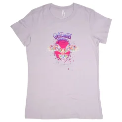 Clearance Widespread Panic 2016 Summer Tour Light Grey Juniors Long Length T-Shirt Women Juniors Long Length | Widespread Panic