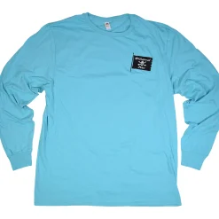 Sale Widespread St. Augustine Light Blue Long Sleeve T-Shirt Long Sleeve | Widespread Panic