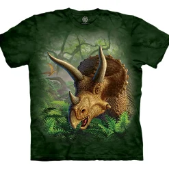 Discount Wild Triceratops Kids' T-Shirt Kids Youth | Dinosaurs