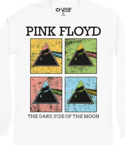 Fashion Window Pane Long Sleeve T-Shirt Long Sleeve | Pink Floyd