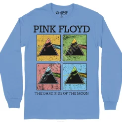 Fashion Window Pane Long Sleeve T-Shirt Long Sleeve | Pink Floyd