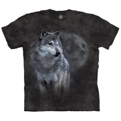 Discount Winter's Eve Wolf Classic Cotton T-Shirt T-Shirt | Wolf Shirt Collection