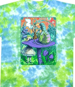 Clearance Wonderland Tie-Dye T-Shirt T-Shirt | Light Fantasy