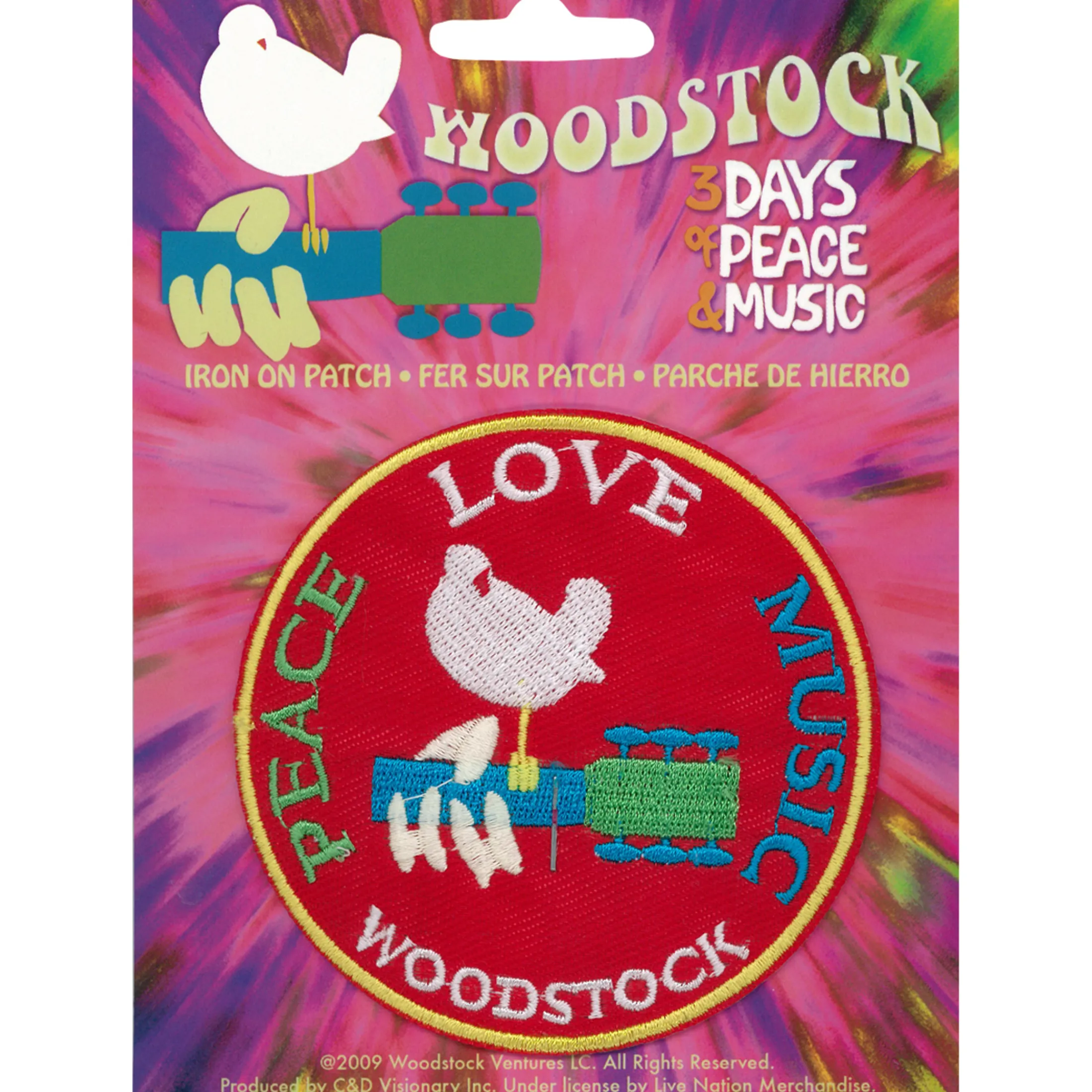 Hot Woodstock 3 Days Patch Patches | Woodstock
