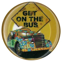 Discount Woodstock Get On the Bus Pin Pins | Woodstock