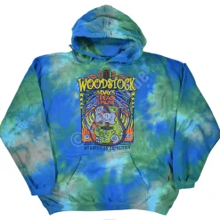Online Woodstock Music Festival Tie-Dye Hoodie Hoodie | Woodstock