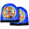 Best Woodstock Peace Tie-Dye Beanie Hats | Woodstock