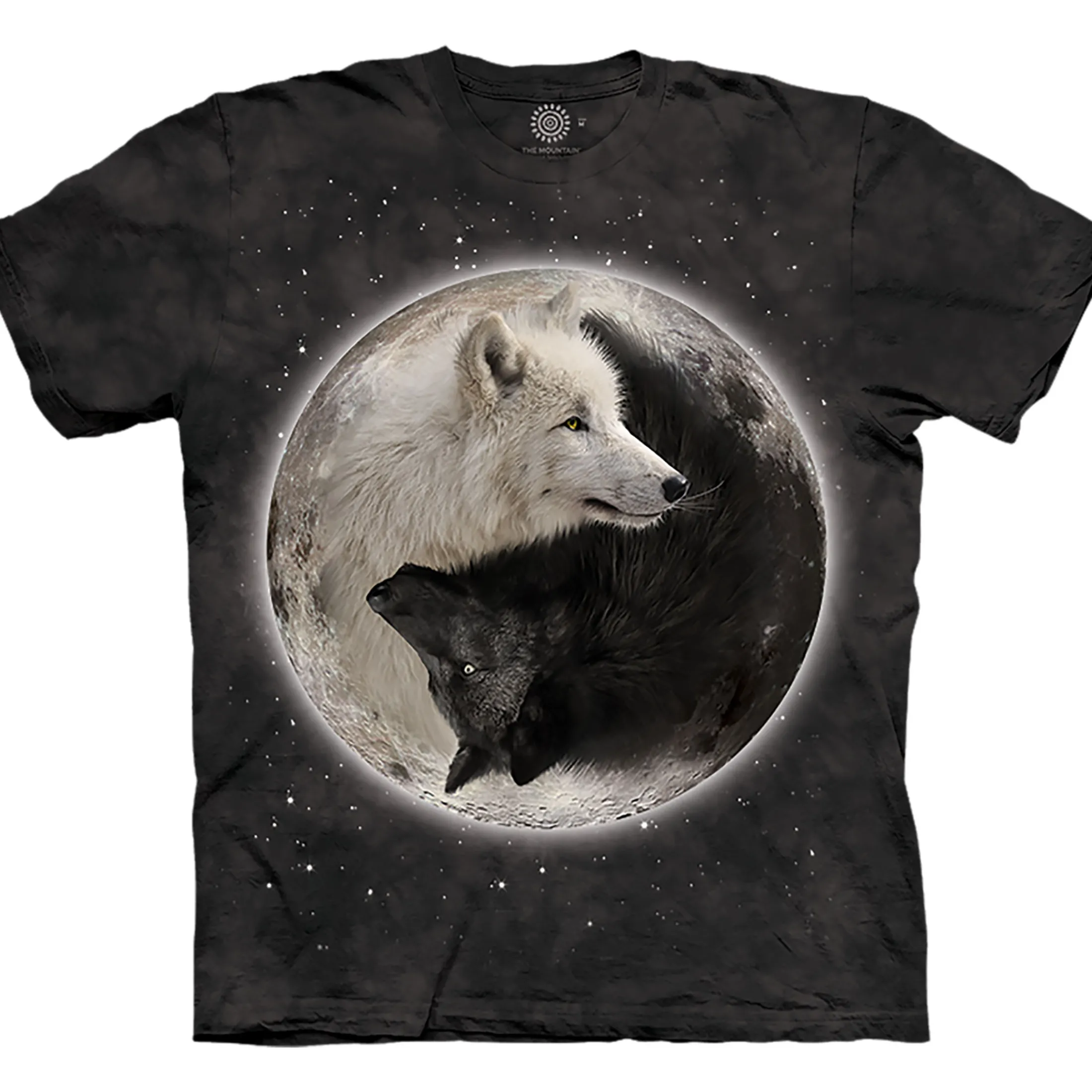 Best Ying Yang Wolves Classic Cotton T-Shirt T-Shirt | Wolf Shirt Collection