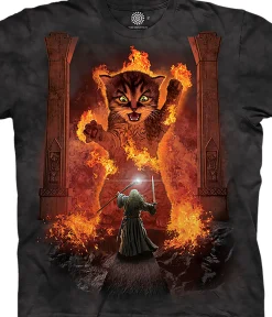 Sale You Shall Not Pass Classic Cotton T-Shirt T-Shirt | Humor