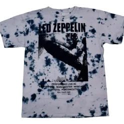Sale Zeppelin UK 69 Tie-Dye T-Shirt T-Shirt | Led Zeppelin